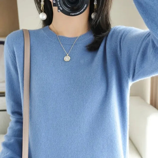 Women Sweater O-neck