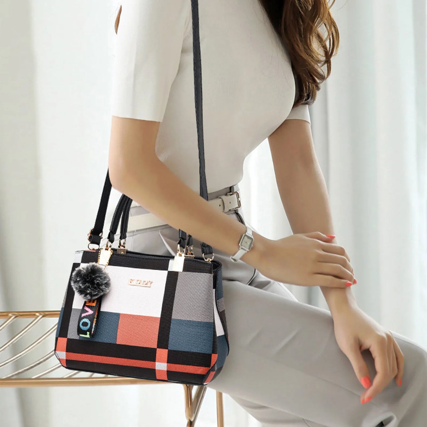 New European One Shoulder Crossbody Bag